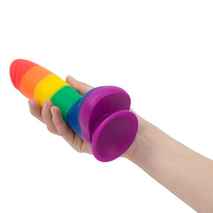 Addiction Justin 8 Inch Rainbow Dildo-Katys Boutique