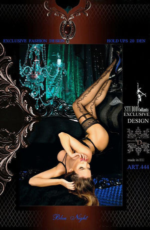 Ballerina 444 Hold Ups Black-Katys Boutique