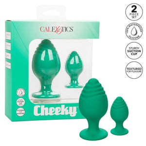 Cheeky Butt Plug Duo Green-Katys Boutique