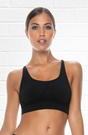 Control Body 110705 Sports Bra Nero-Katys Boutique