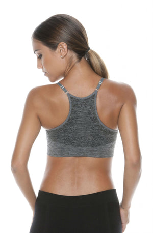 Control Body 110706 Sports Bra Melange/Grey-Katys Boutique