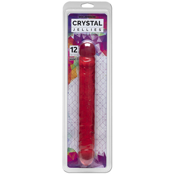 Crystal Jellies 12 Inch Double Dong-Katys Boutique