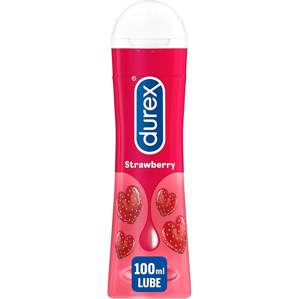 Durex Strawberry Gel Lubricant 100ml-Katys Boutique