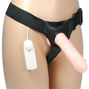 Easy StrapOn Hollow Vibrator-Katys Boutique