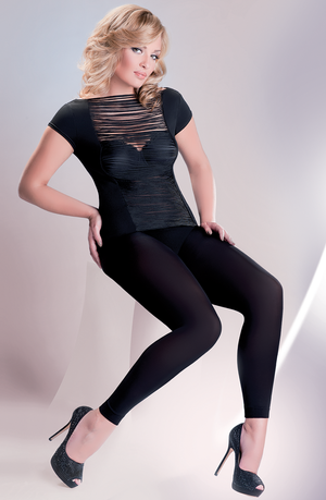 Gabriella Leggings Plus 163 Black-Katys Boutique