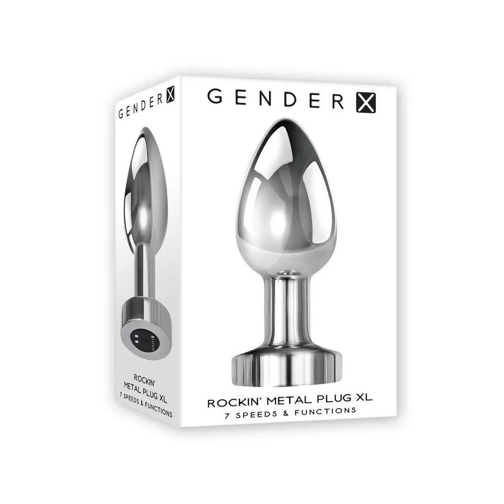 Gender X Rockin Metal Anal Plug XL-Katys Boutique