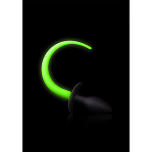 Glow In The Dark Puppy Tail Butt Plug-Katys Boutique