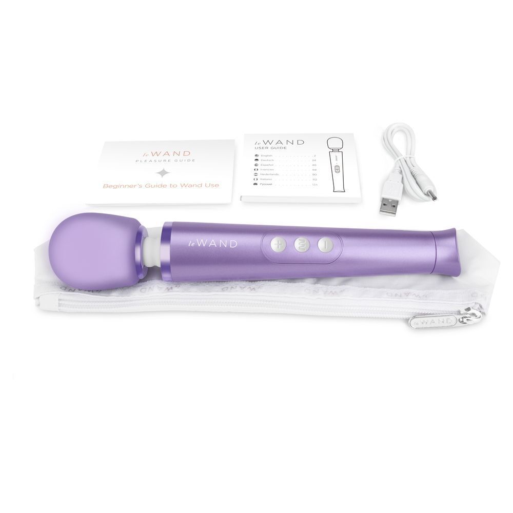 Le Wand Petite Rechargeable Vibrating Massager Violet-Katys Boutique