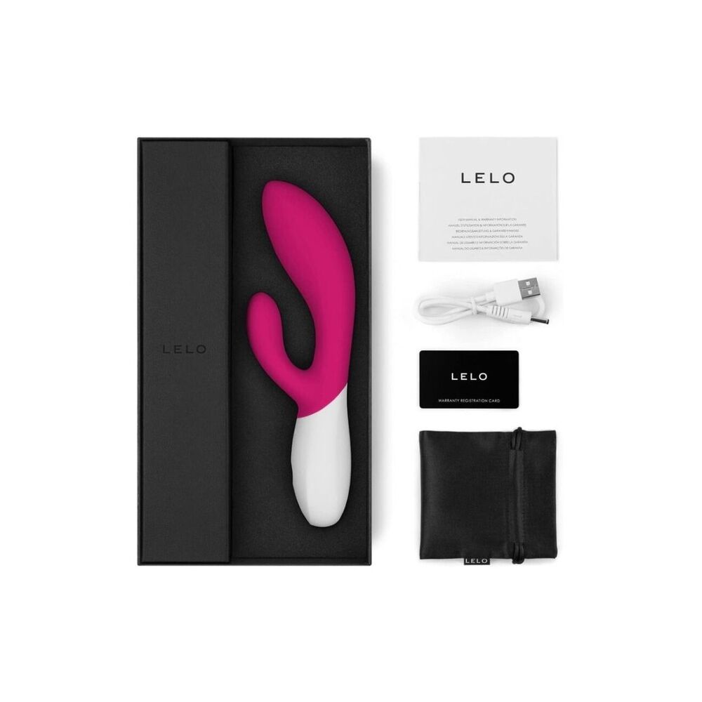 Lelo Ina Wave 2 Luxury Rechargeable Vibe Cerise-Katys Boutique