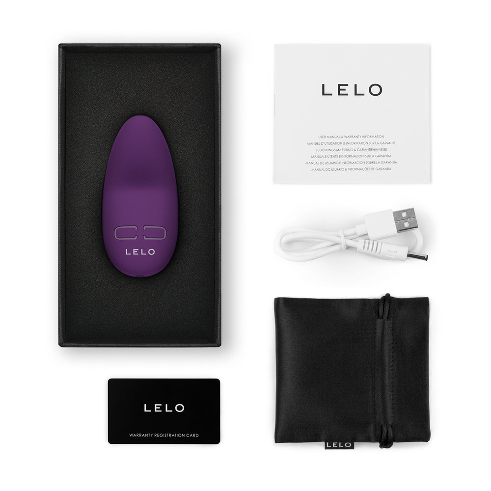 Lelo Lily 3 Dark Plum Petite Personal Massager-Katys Boutique