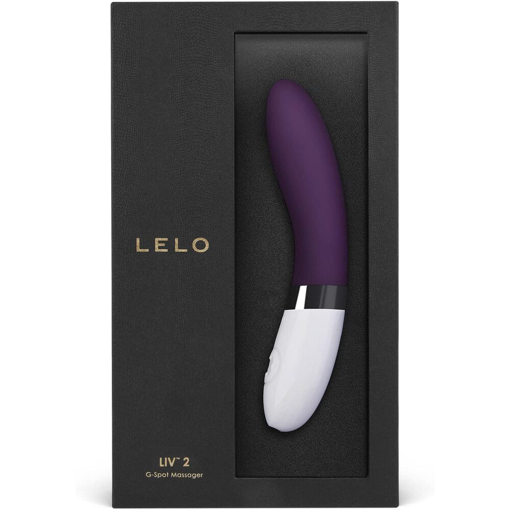 Lelo Liv 2 G Spot Vibrator Plum-Katys Boutique