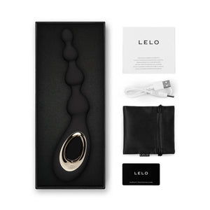 Lelo Soraya Anal Beads Massager Black-Katys Boutique