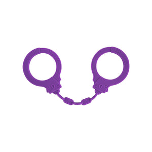 Lola Party Hard Suppression Silicone Handcuffs Purple-Katys Boutique