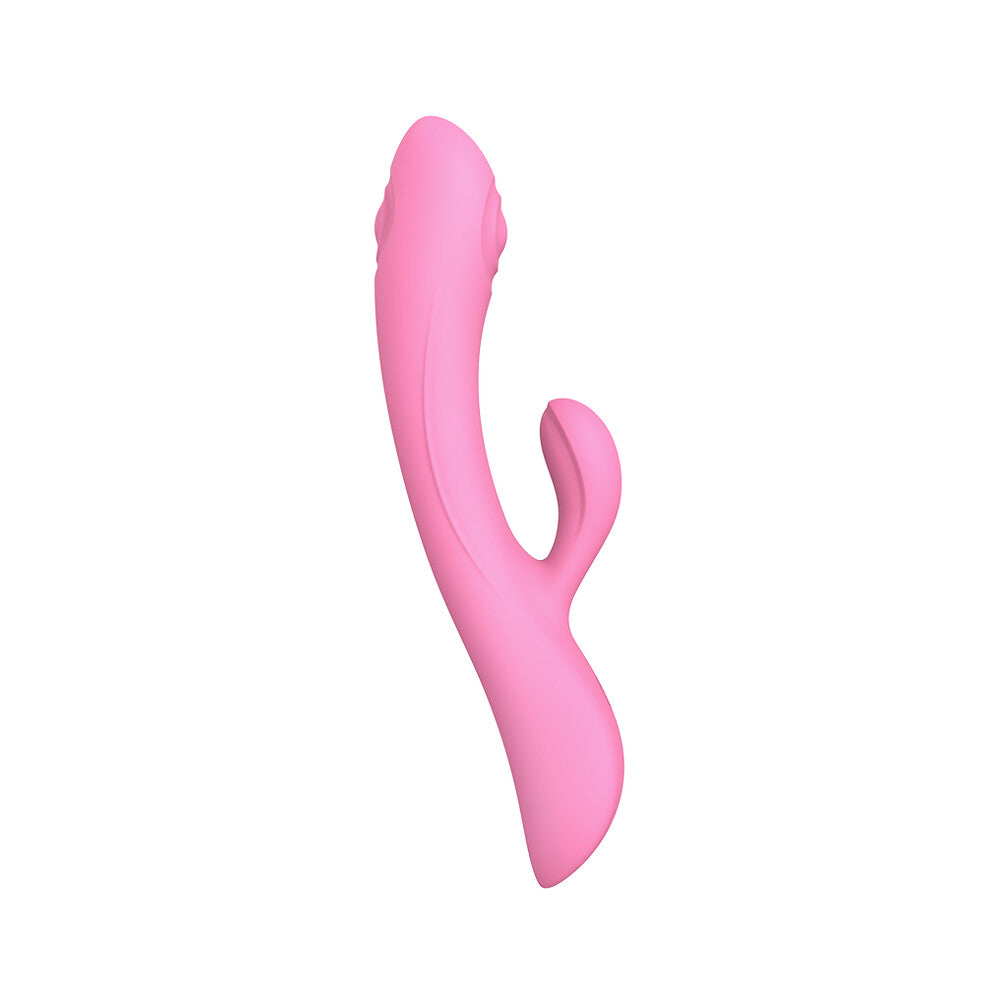 Love To Love Bunny And Clyde Tapping Rabbit Vibrator Pink-Katys Boutique