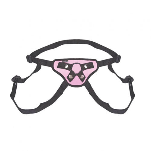 Lux Fetish Pretty In Pink Strap On Harness-Katys Boutique