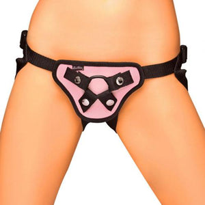 Lux Fetish Pretty In Pink Strap On Harness-Katys Boutique