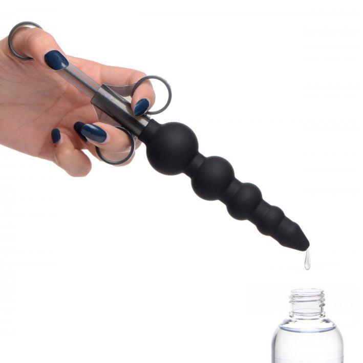 Master Series Silicone Graduated Beads Lube Launcher-Katys Boutique