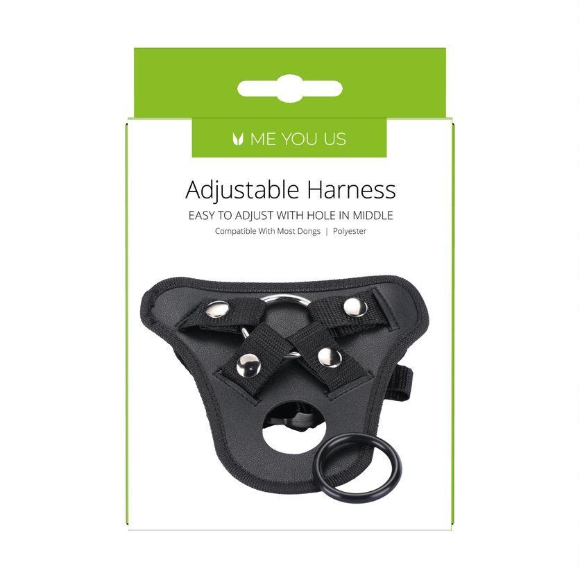 Me You Us Adjustable Harness Black-Katys Boutique