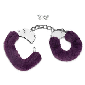 Me You Us Furry Handcuffs Purple-Katys Boutique