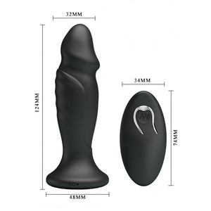 Mr Play Powerful Vibrating Anal Plug-Katys Boutique