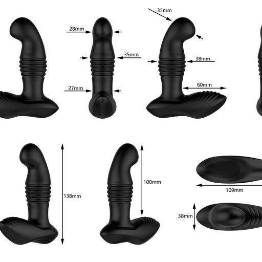 Nexus Thrust Remote Control Thrusting Prostate Massager-Katys Boutique