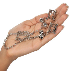 Nipple Grips 4 Point Nipple Press With Bells-Katys Boutique