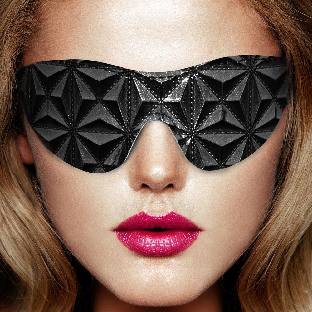 Ouch Black Luxury Eye Mask-Katys Boutique