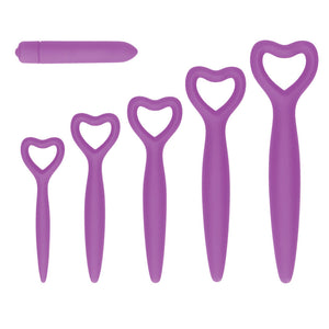 Ouch Silicone Vaginal Dilator Set Purple-Katys Boutique