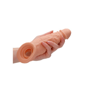 RealRock 9 Inch Penis Sleeve Flesh Pink-Katys Boutique