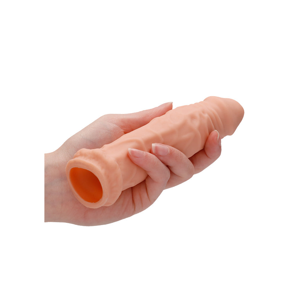 Realrock 6 Inch Penis Sleeve Flesh Pink-Katys Boutique