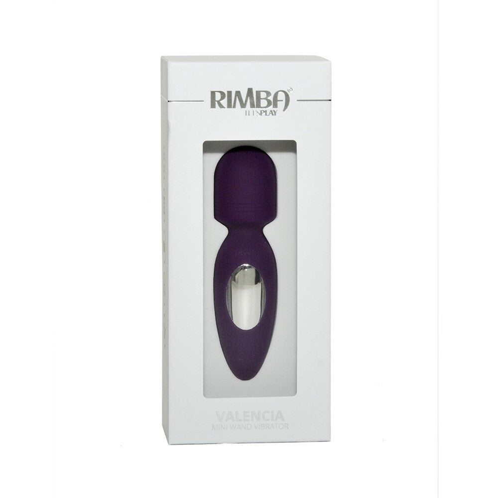 Rimba Valencia Mini Wand Vibrator Purple-Katys Boutique