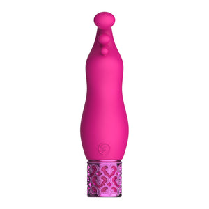 Royal Gems Exquisite Rechargeable Silicone Bullet Pink-Katys Boutique