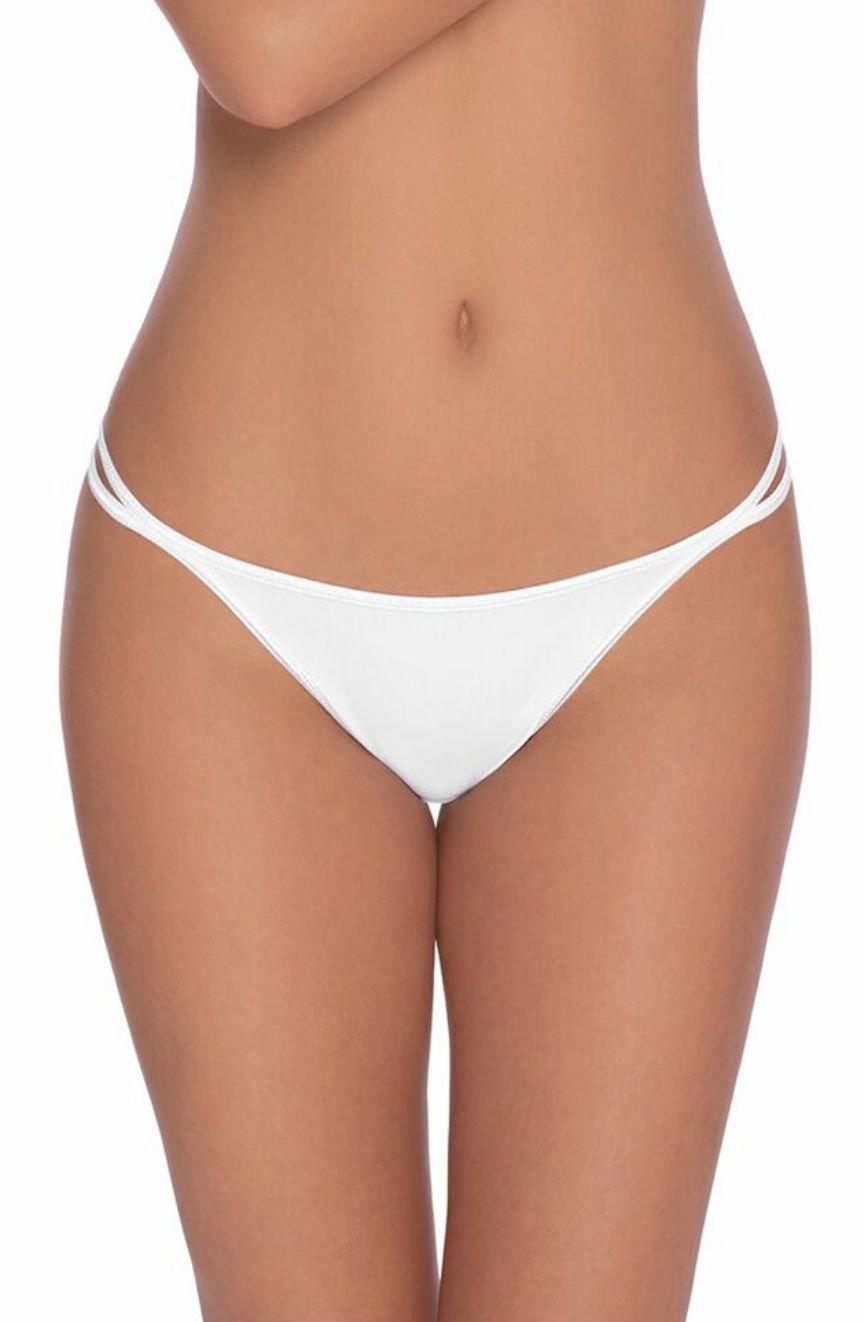 Roza Agnez Thong White-Katys Boutique