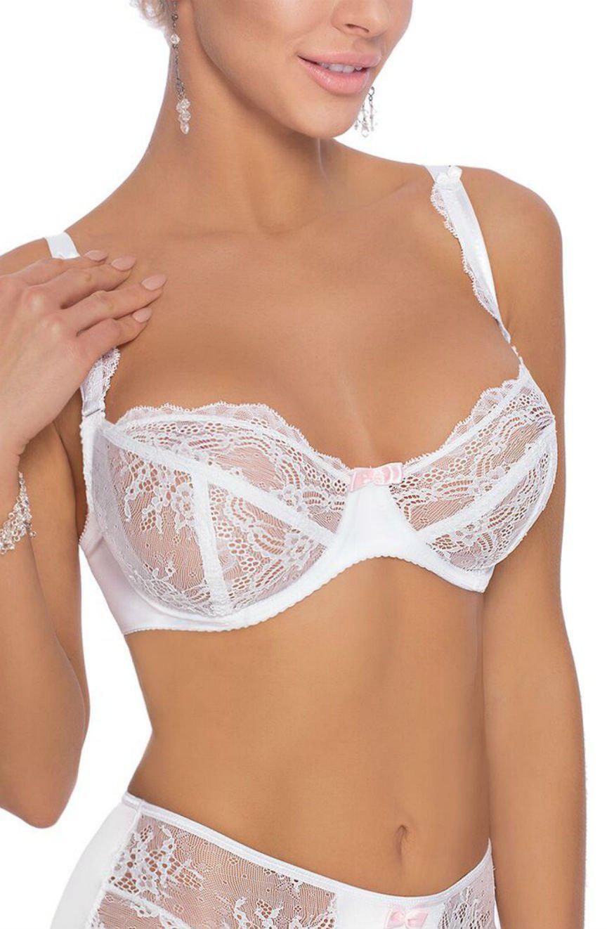 Roza Ambre Soft Cup Bra White-Katys Boutique