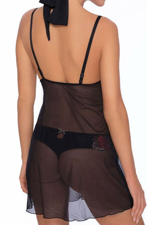 Roza Natali Chemise Black-Katys Boutique