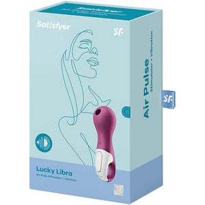 Satisfyer Lucky Libra Air Pulse Stim and Vibe-Katys Boutique