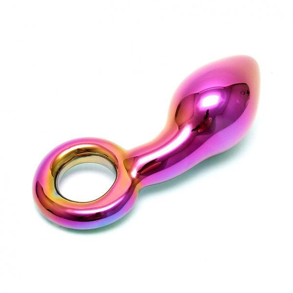 Sensual Multi Coloured Glass Kaleigh Dildo-Katys Boutique