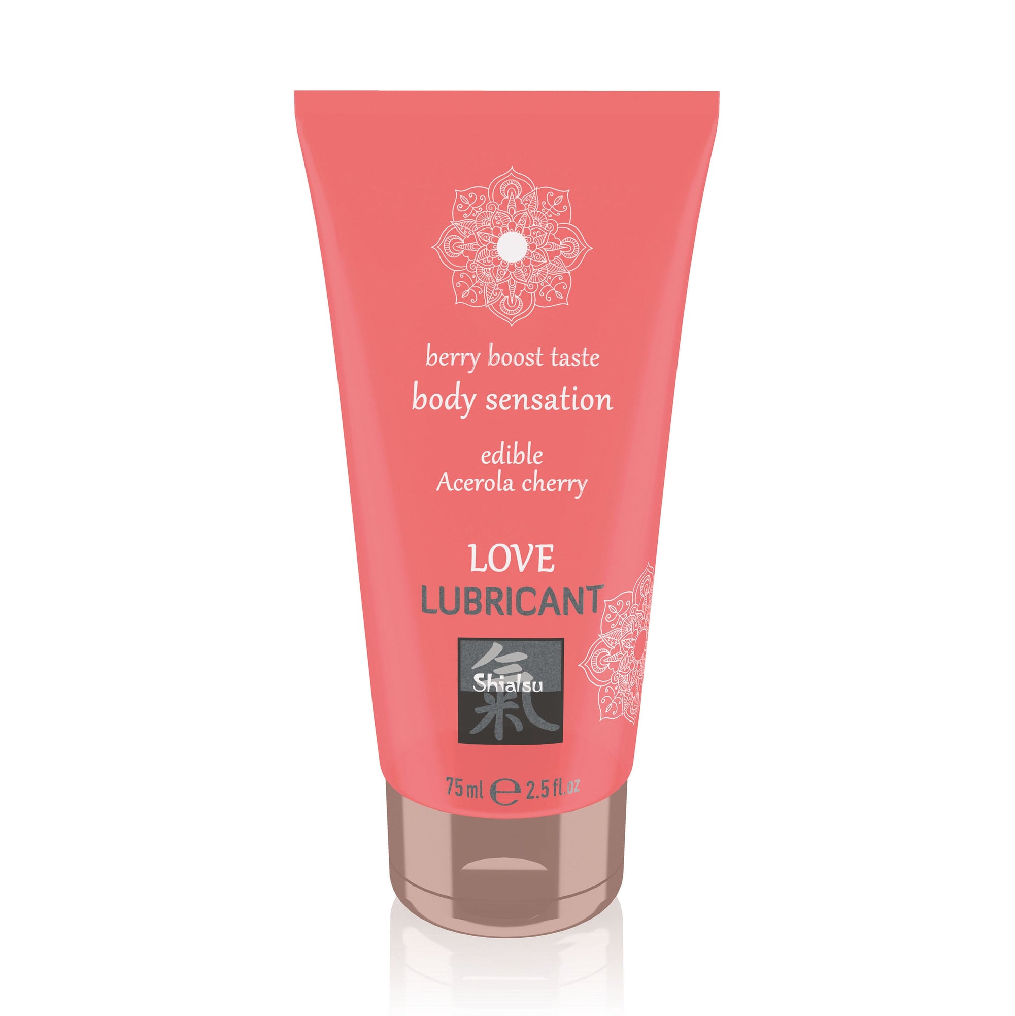 Shiatsu Love Lubricant Edible Acerola Cherry 75ml-Katys Boutique