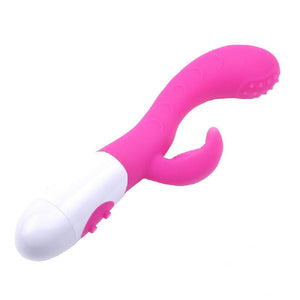 Silicone Dual Motors GSpot Vibrator Pink-Katys Boutique