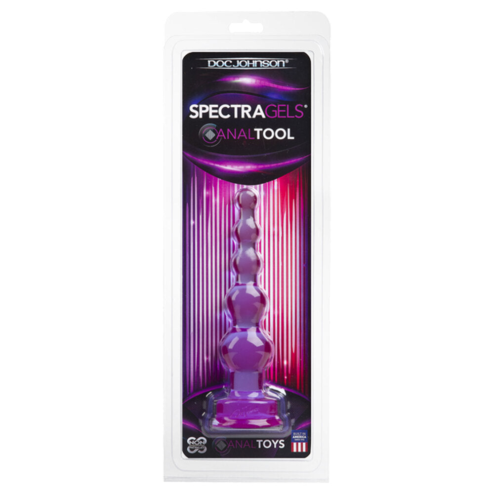 Spectragels Anal Probe Tool Purple-Katys Boutique