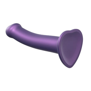 Strap On Me Mono Density Metalic Shine Dildo Medium Purple-Katys Boutique