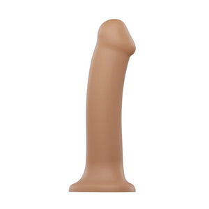 Strap On Me Silicone Dual Density Bendable Dildo Small Caramel-Katys Boutique