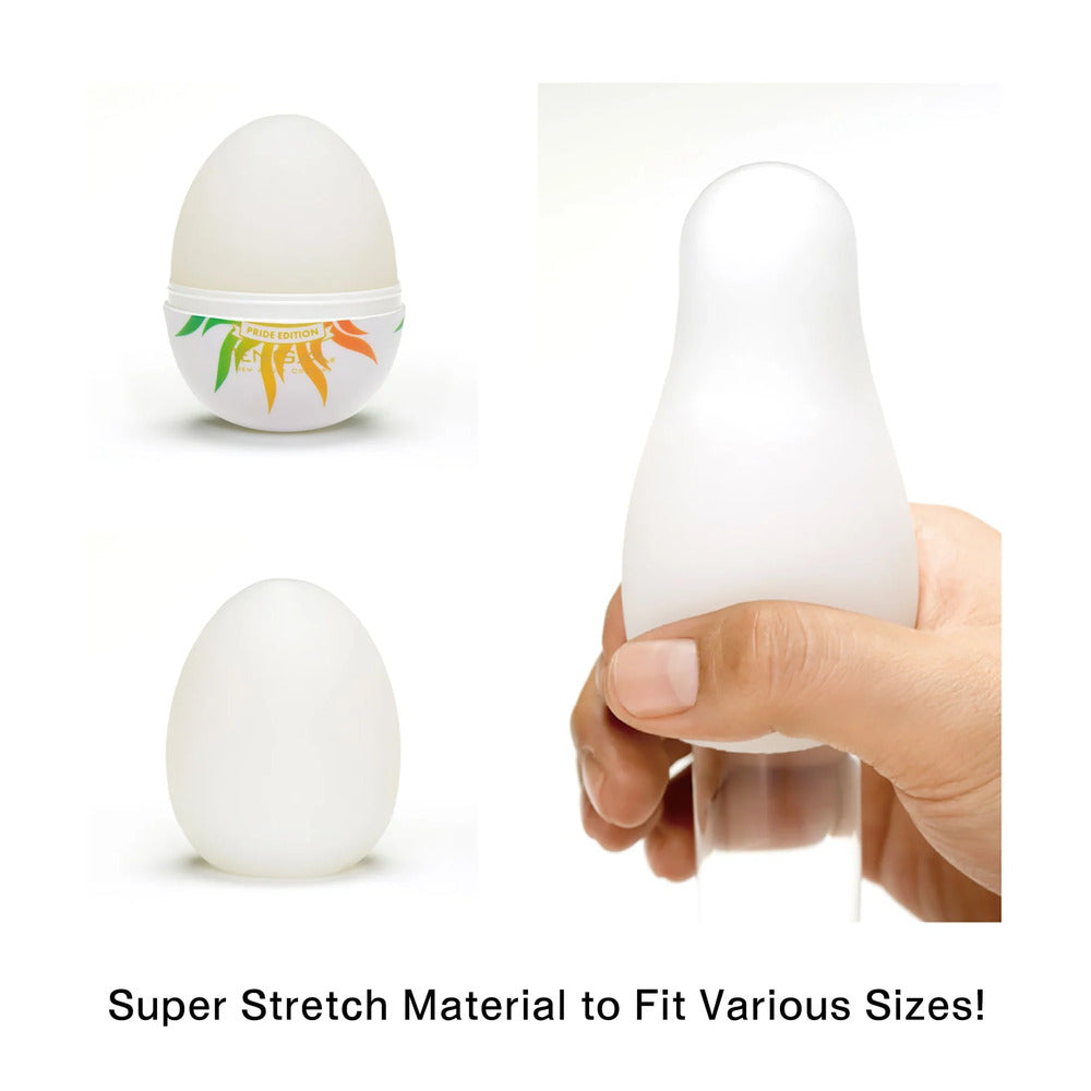 Tenga Shiny Pride Edition Egg Masturbator-Katys Boutique