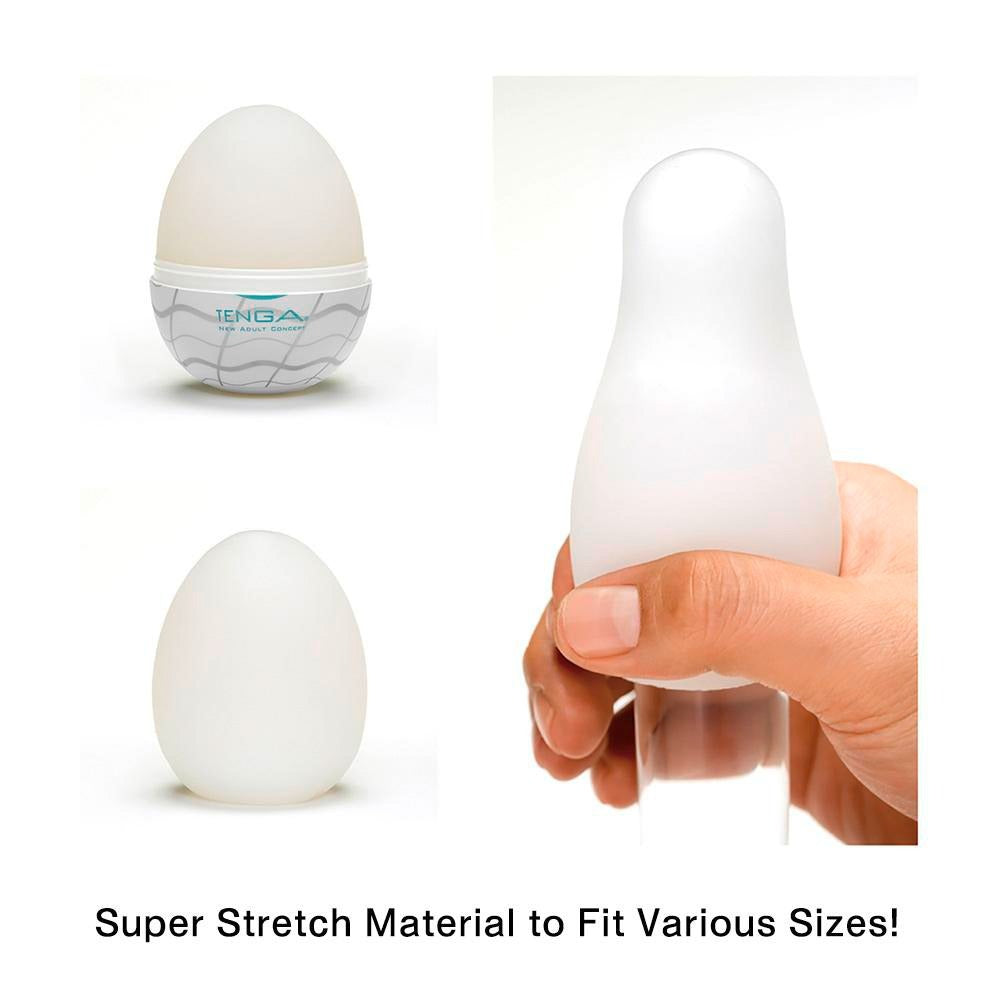 Tenga Wavy 2 Egg Masturbator-Katys Boutique