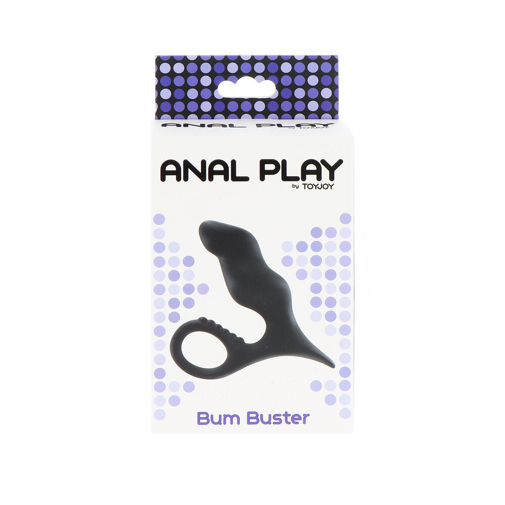 ToyJoy Anal Play Bum Buster Prostate Massager Black-Katys Boutique