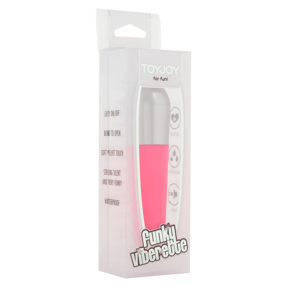 ToyJoy Funky Viberette Mini Vibrator Pink-Katys Boutique