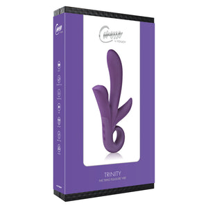 ToyJoy Trinity Triple Pleasure Vibrator Purple-Katys Boutique