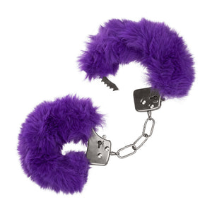 Ultra Fluffy Furry Cuffs Purple-Katys Boutique