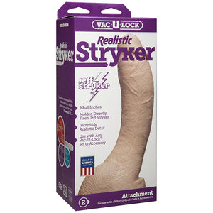 VacULock Jeff Stryker Realistic Dildo Attachment-Katys Boutique