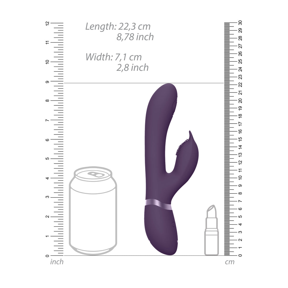 Vive Aimi Pulse Wave And Vibrate G Spot Vibrator Purple-Katys Boutique